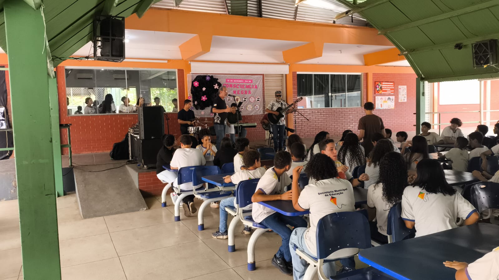 Braguinha Barroso leva música e cultura tocantinense às escolas da rede municipal de Palmas