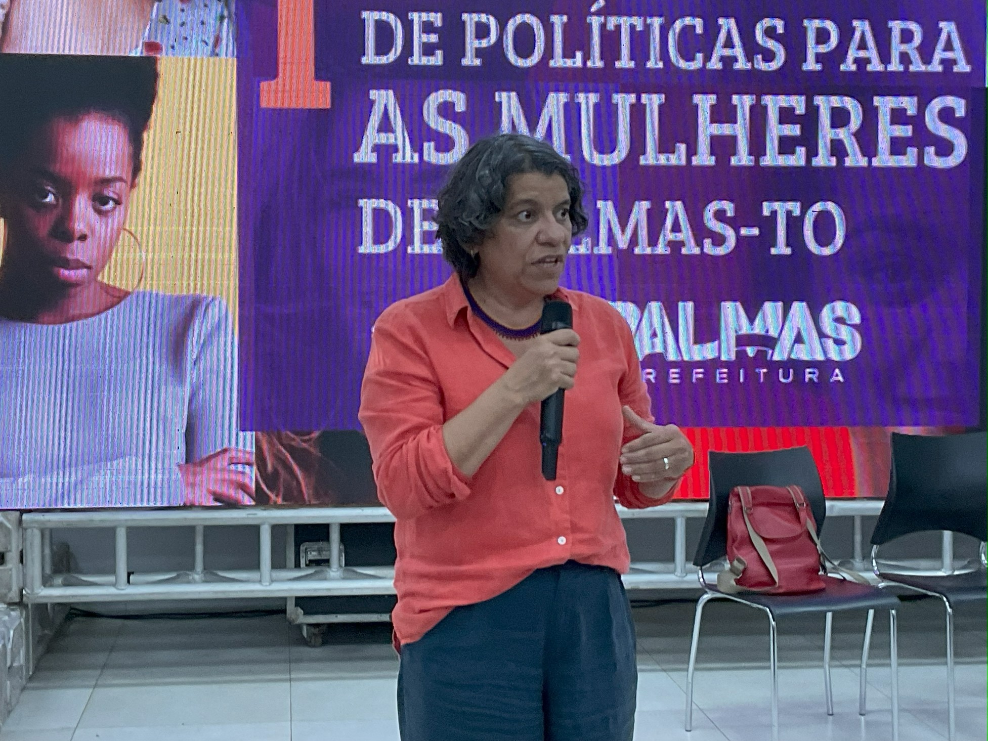 Secretária Nacional de Enfrentamento à Violência contra as Mulheres do Ministério das Mulheres, Estela Bezerra.