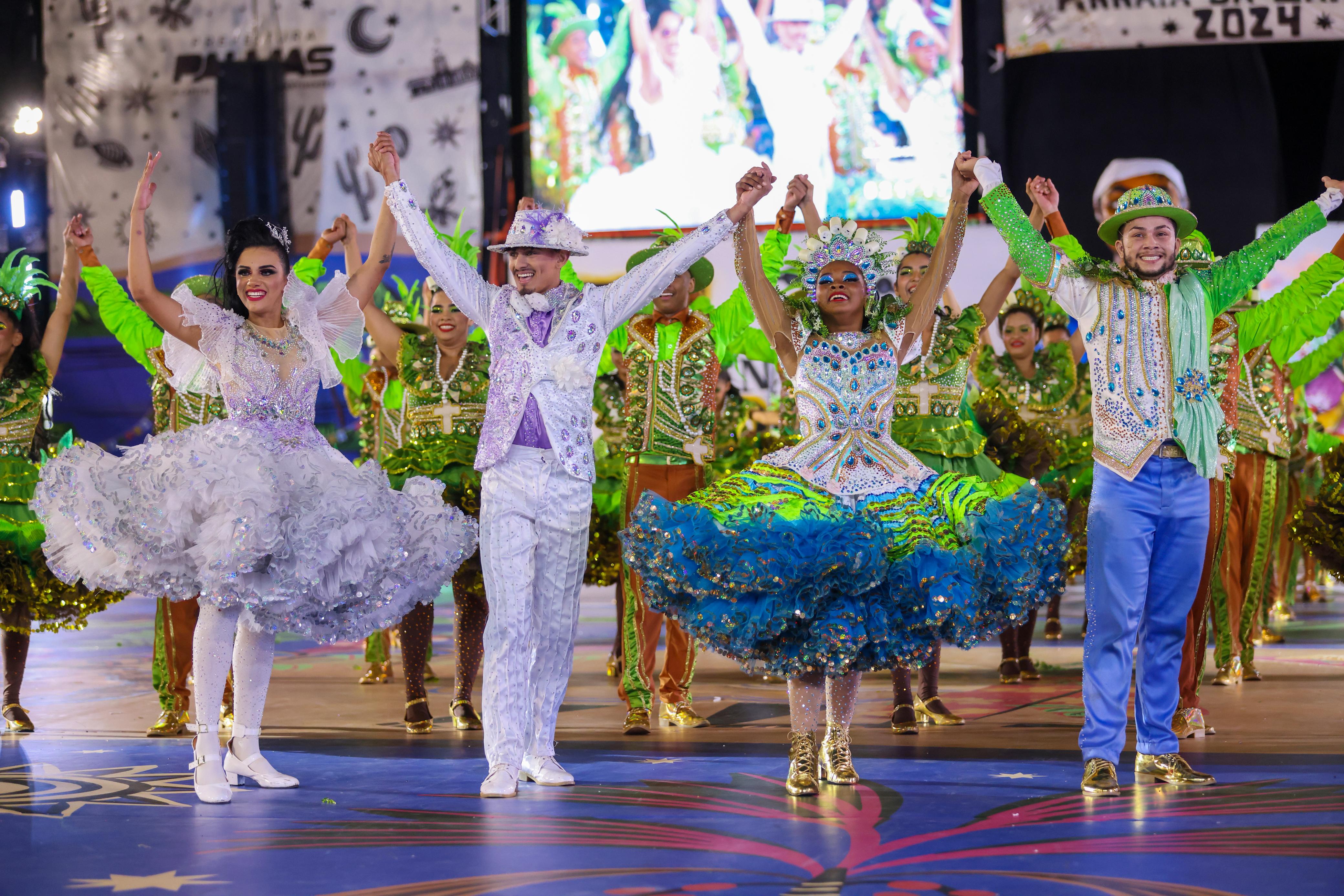 Explosão Amor Caipira foi a quadrilha campeã do Arraiá da Capital 2024