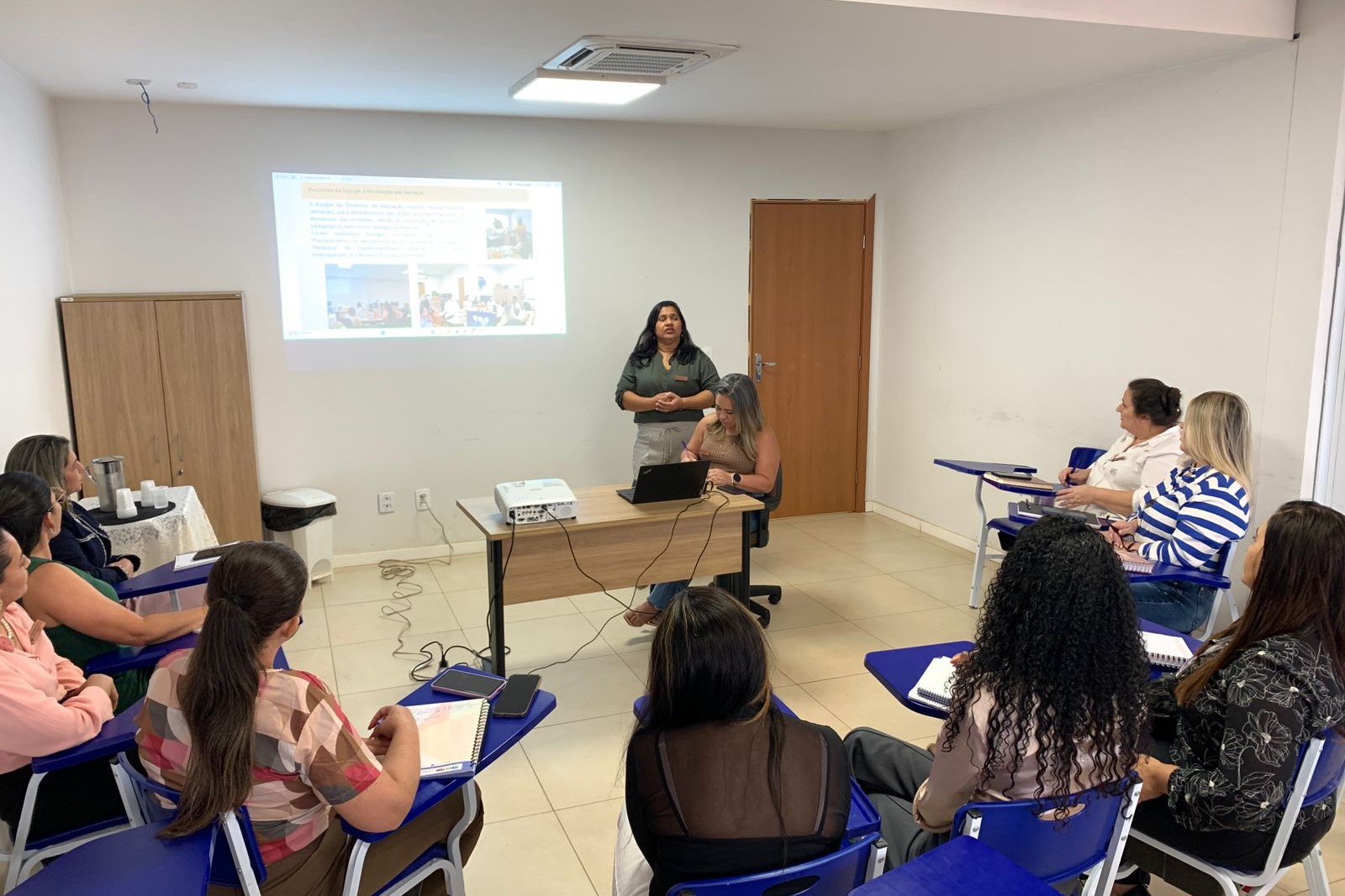 Diretora Jordana Jácome apresentou as principais iniciativas promovidas no período