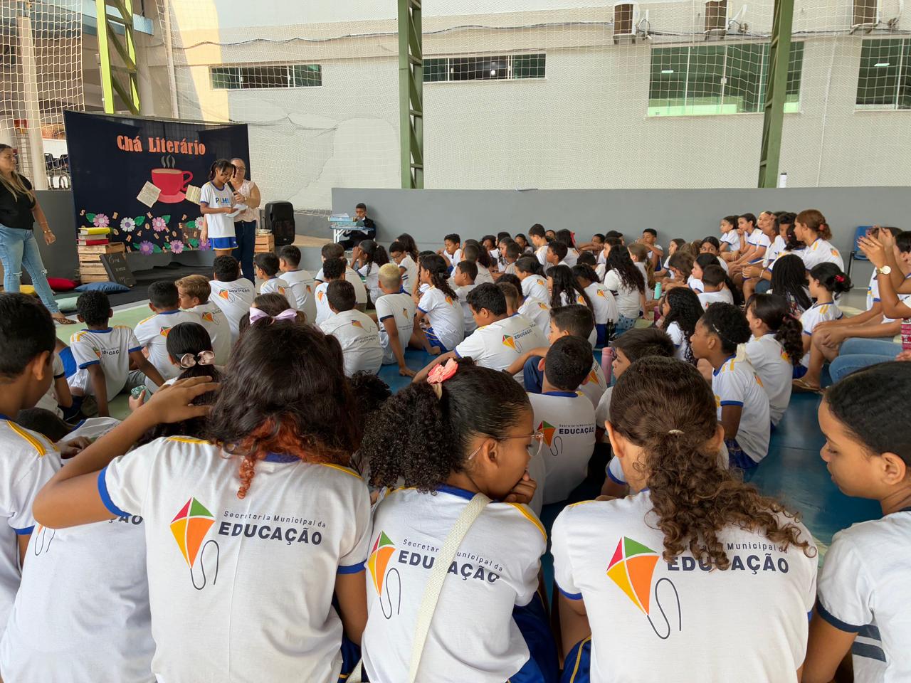 O objetivo do Chá Literário é valorizar a leitura e a escrita em diferentes gêneros textuais - Divulgação