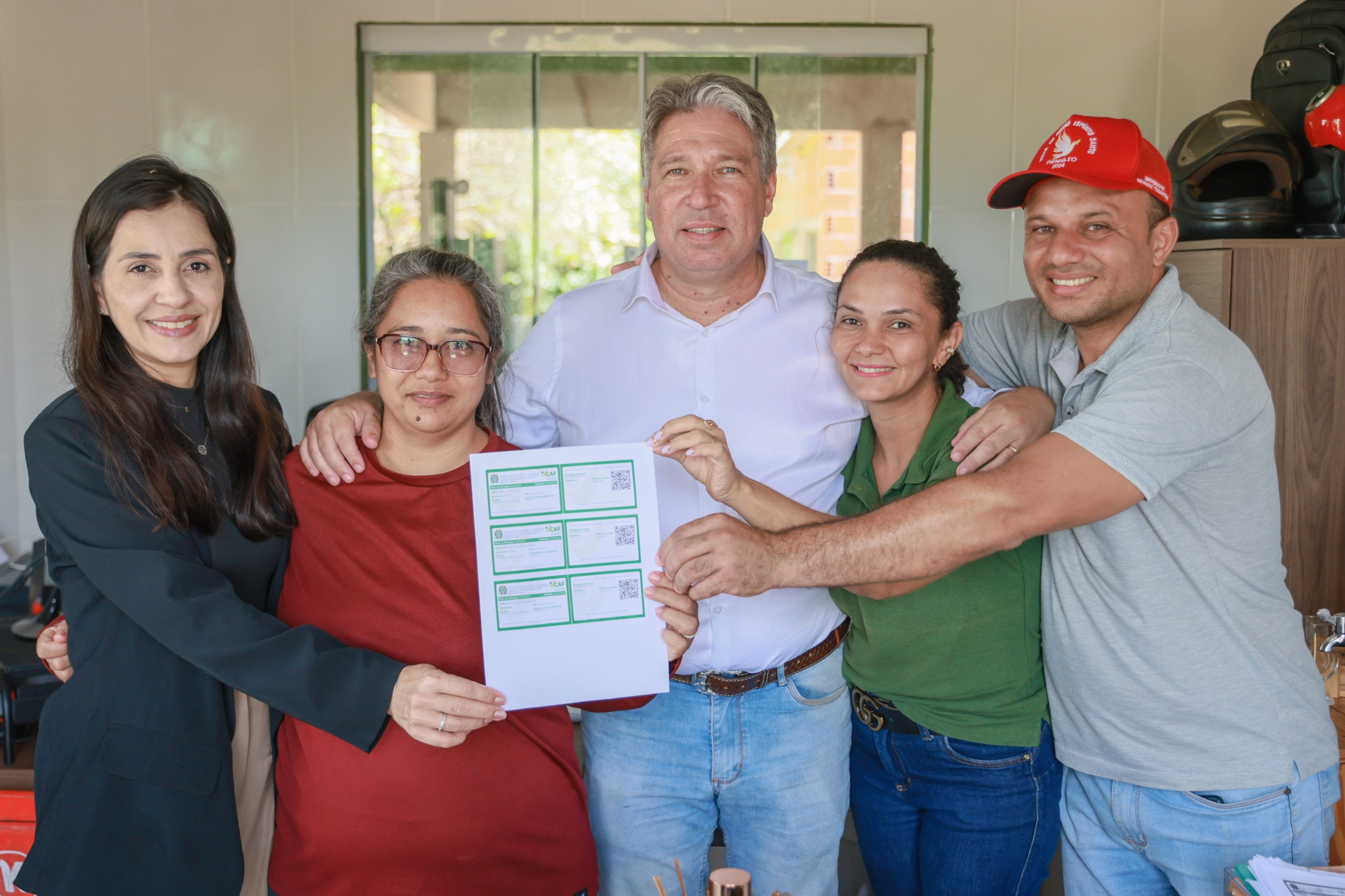 Gestão promoveu a adesão de mais 70 agricultores no Cadastro de Agricultura Familiar ( CAF)