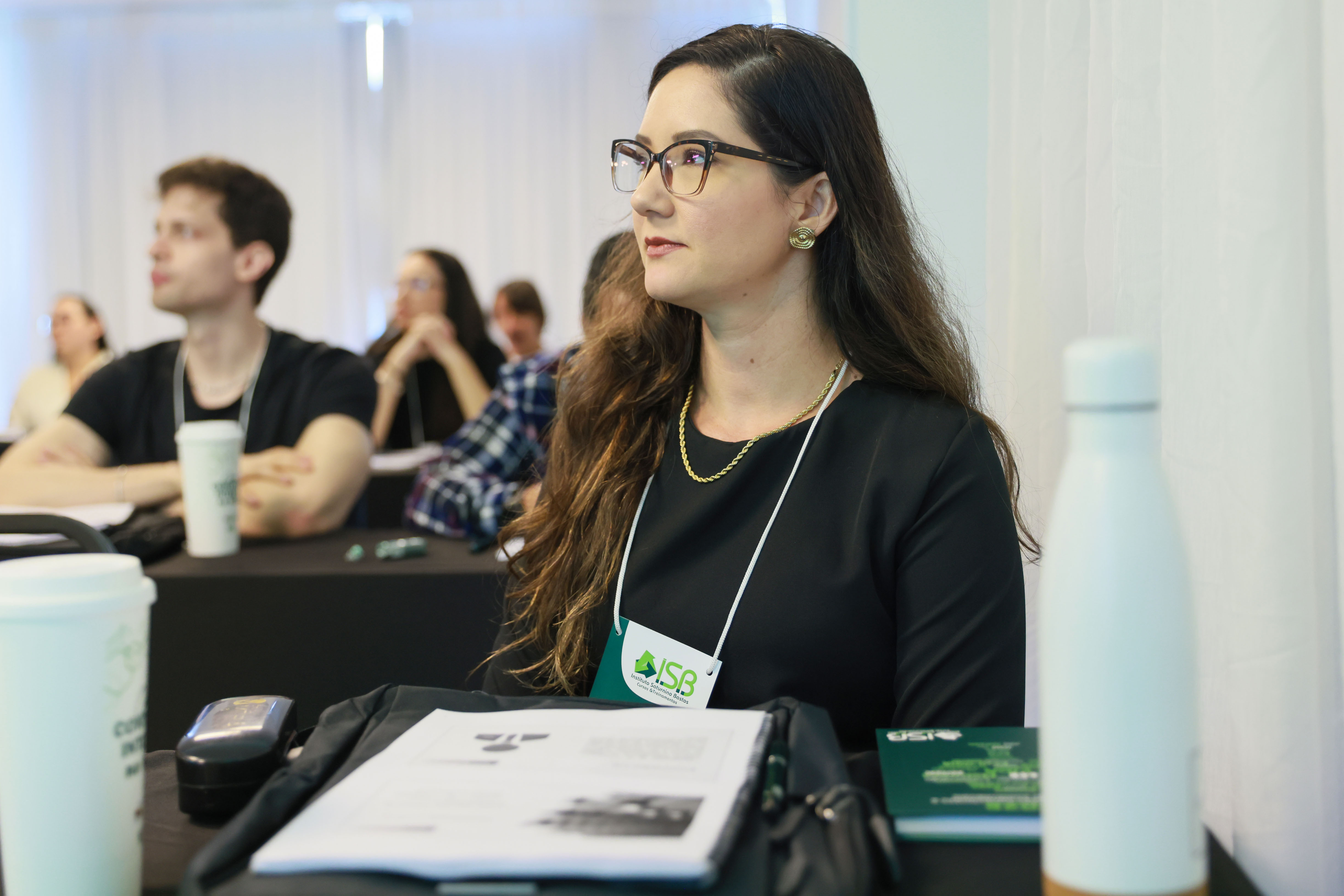 Analista de controle interno da Prefeitura de Palmas, Rafaela Wodzik da Silva, diz que: a oportunidade de fazer o curso, vai ampliar o seu conhecimento / Foto: Júnior Suzuki