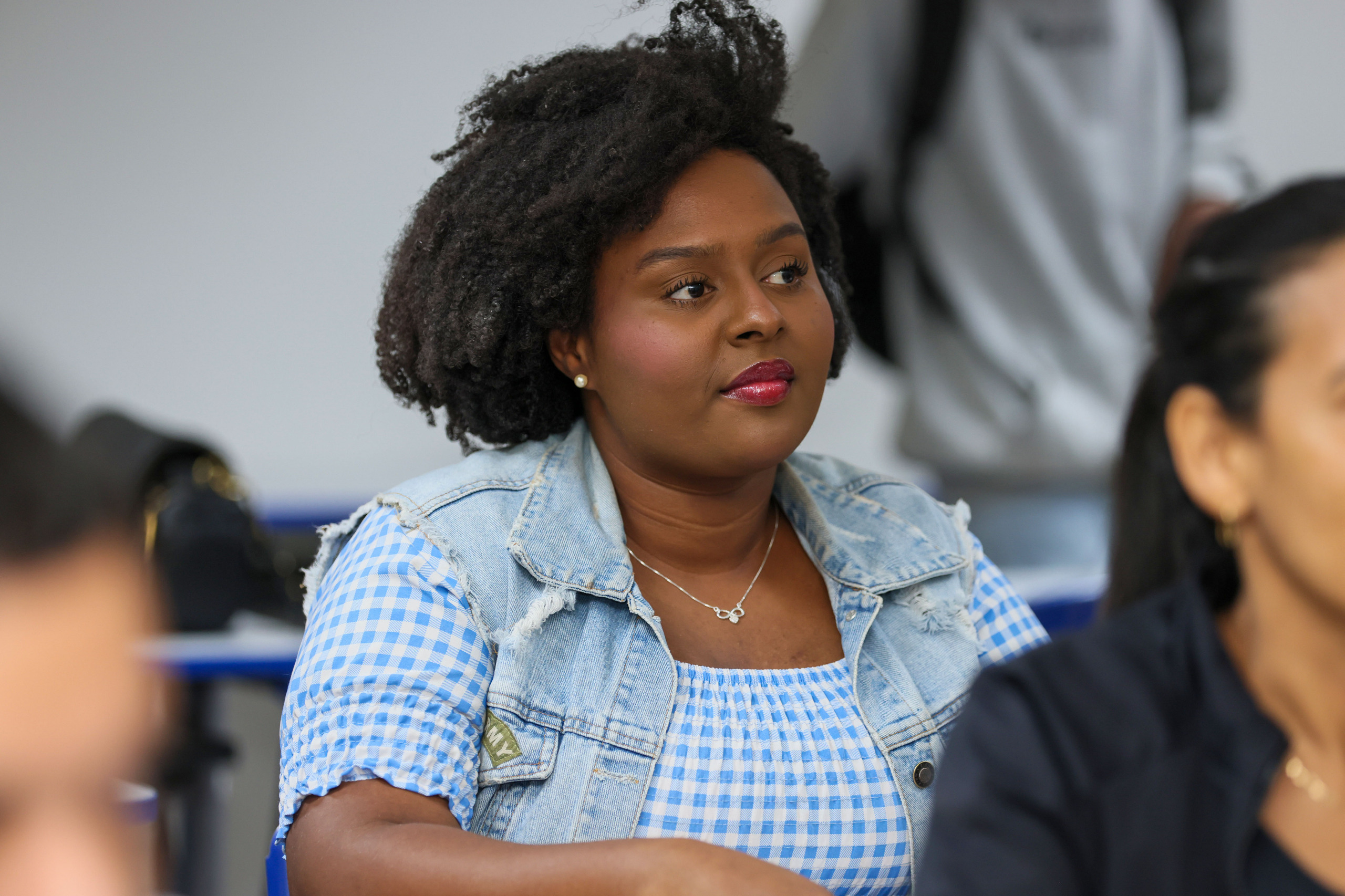 A jovem Ludimila Pereira Barbosa Maia, de 20 anos, enxerga no curso uma chance de qualificação e novos caminhos no mercado digital