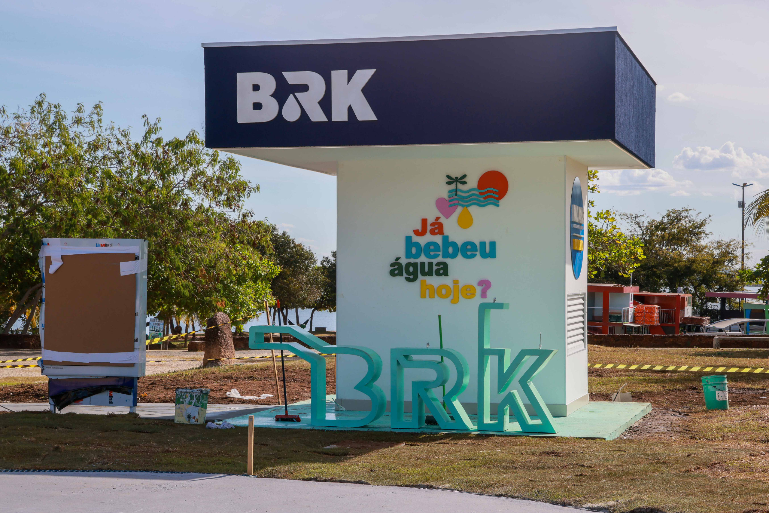 Em parceria com a BRK Ambiental, Graciosa ganhou ponto de hidratação