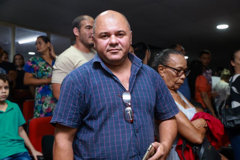 Ronaldo de Jesus, estava a passeio na Capital e aproveitou para assistir o III Concerto de Música Popular