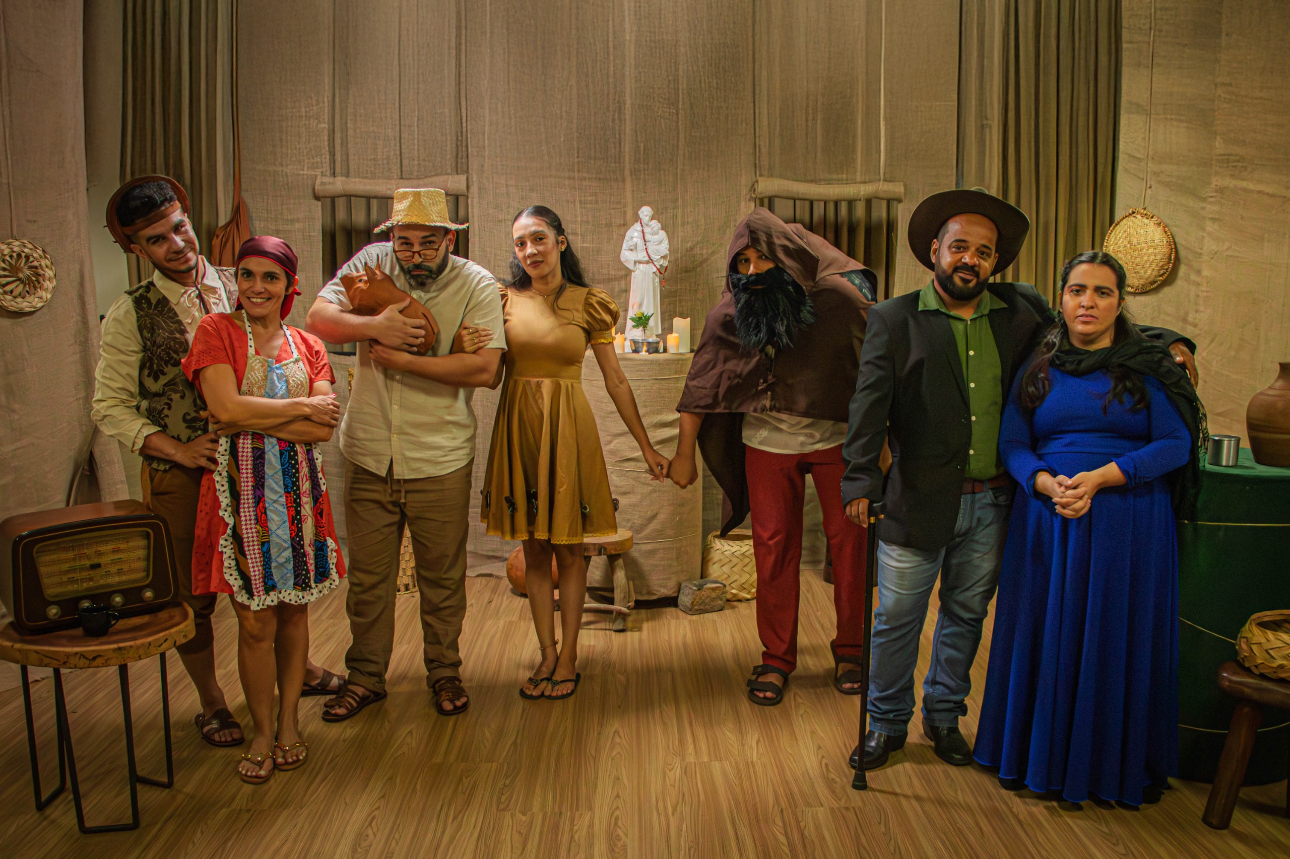 Espetáculo ‘O Santo e a Porca’ estreia no Parque da Pessoa Idosa com sessões gratuitas