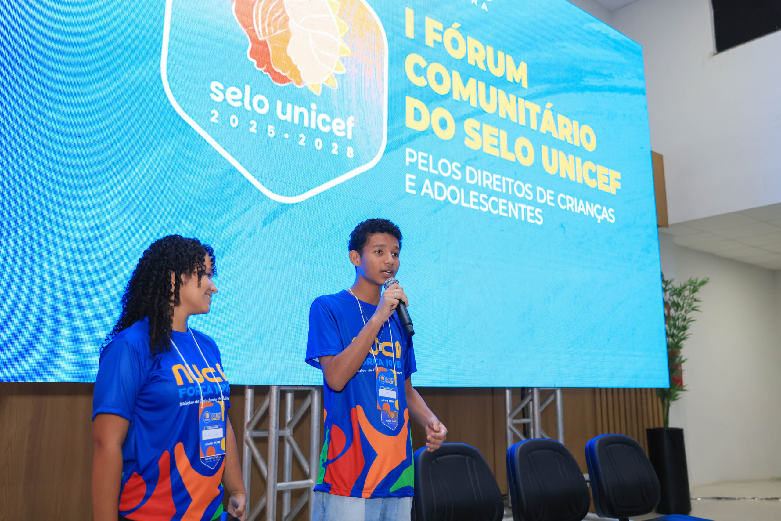 Palmas realiza abertura do 1º Fórum Comunitário do Selo Unicef com protagonismo infantojuvenil