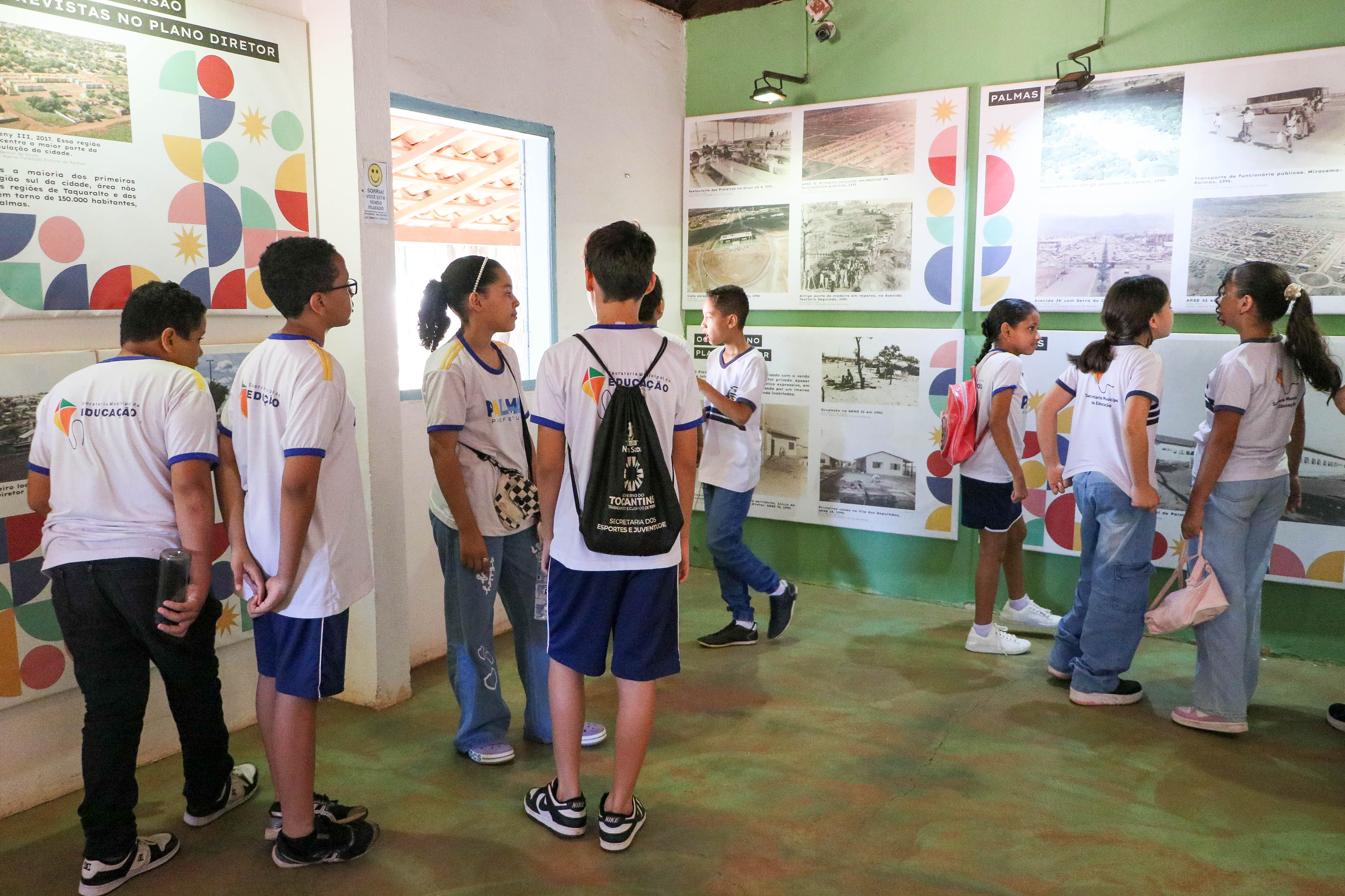 O ‘Educação Patrimonial’ é realizado pela Gerência de Patrimônio Cultural da FCP e visa aproximar os estudantes palmenses da história e da cultura de Palmas