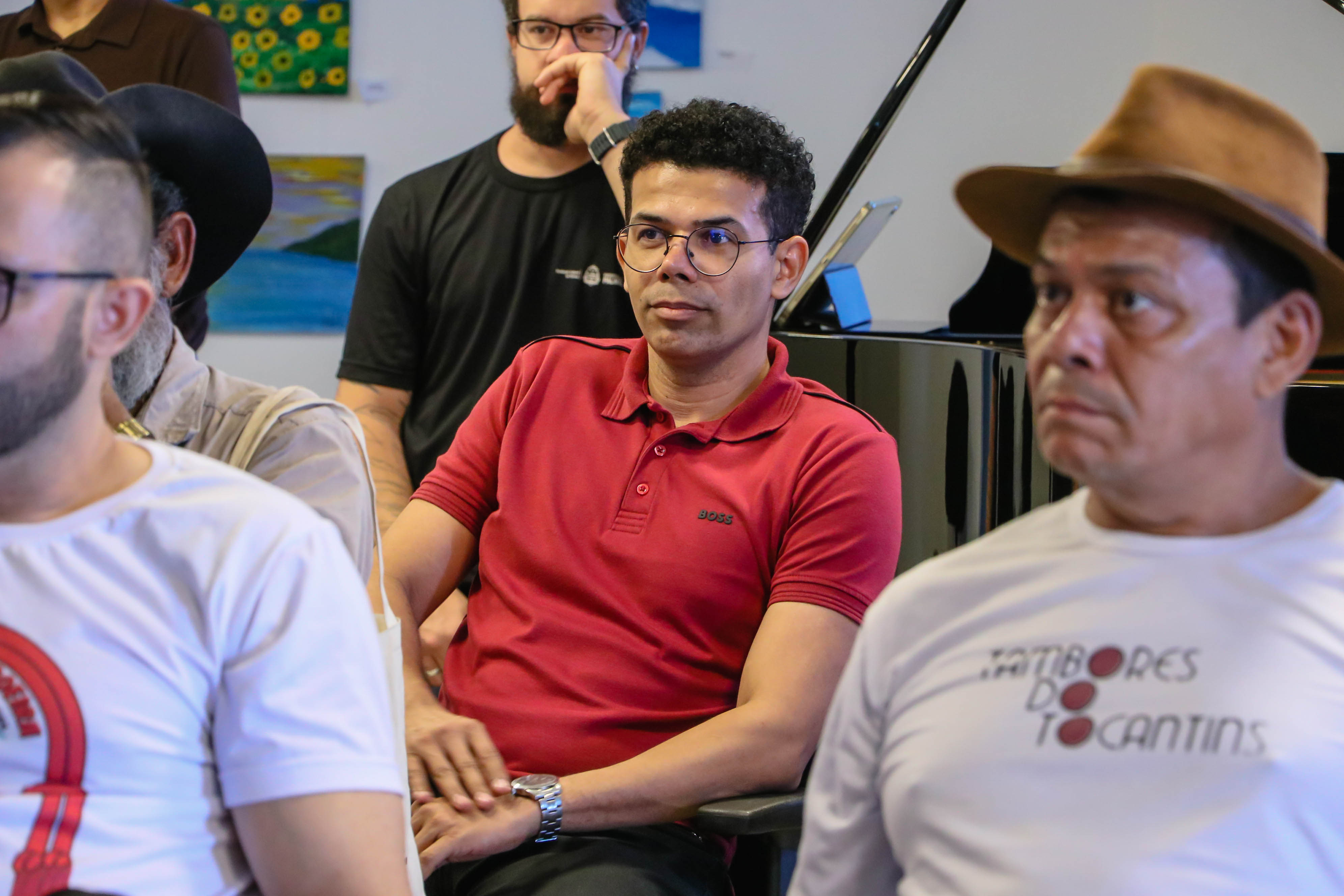 “O saldo desta atividade foi muito positivo; todos estamos satisfeitos”, disse Fábio Santos (ao centro)