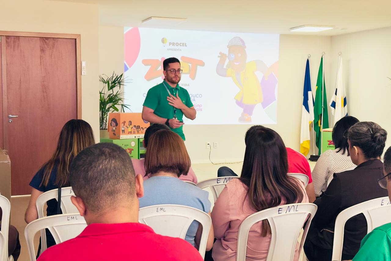 Programa foi apresentado pelo o analista de Eficiência Energética do Grupo Energisa, Lutiary Basílio