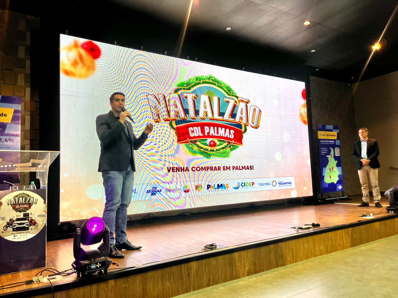 Natalzão CDL 2025, com parceria da Prefeitura, promete aquecer vendas em Palmas com muitos prêmios