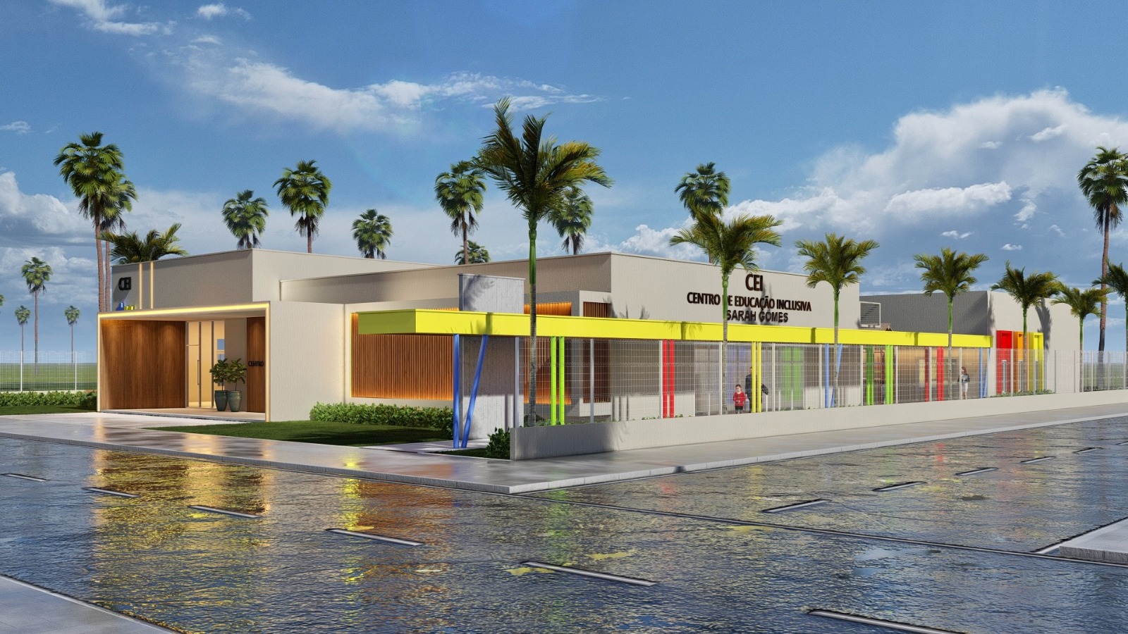 Prefeito Eduardo Siqueira autoriza construção do Centro de Educação Inclusiva Sarah Gomes em Palmas