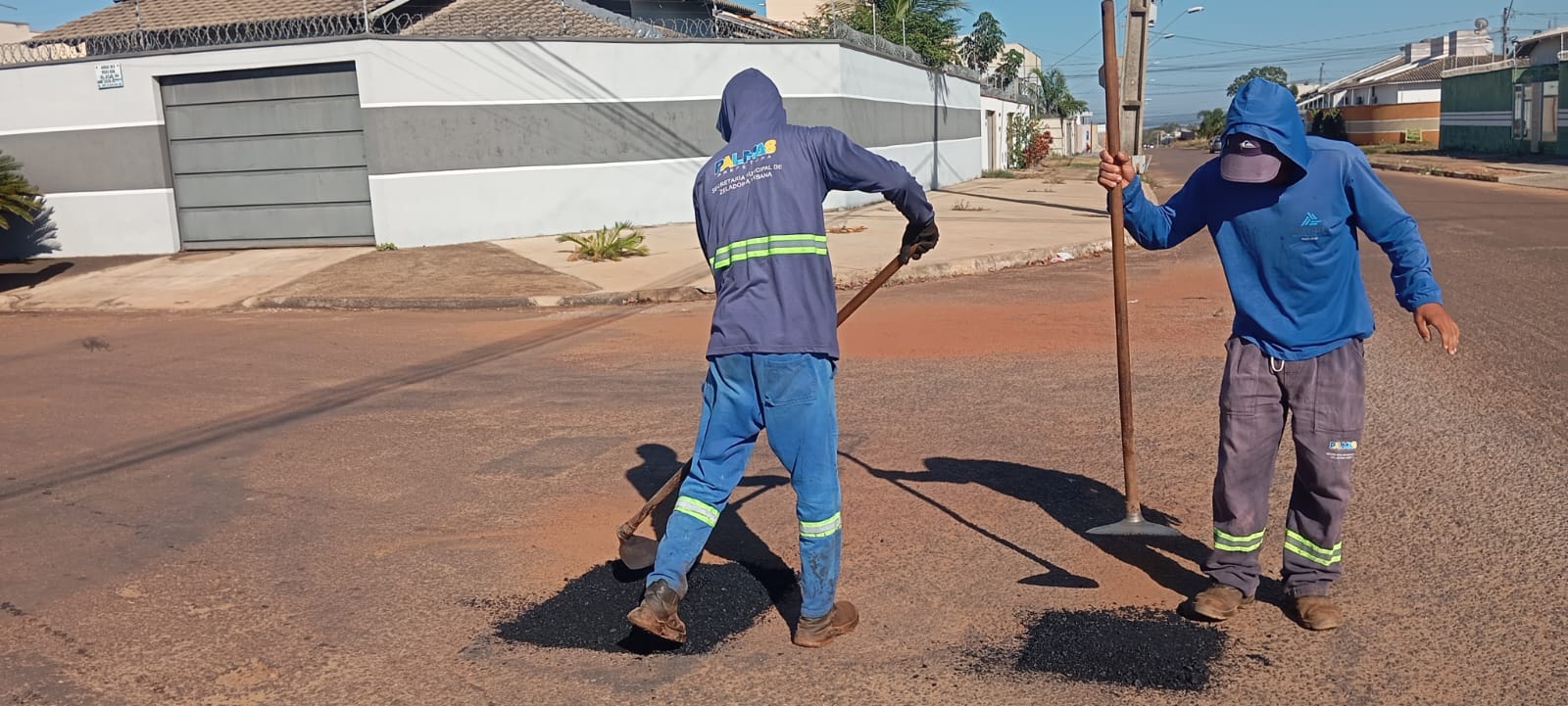 Trabalho contínuo da Prefeitura de Palmas reduz demanda por serviço de tapa-buracos