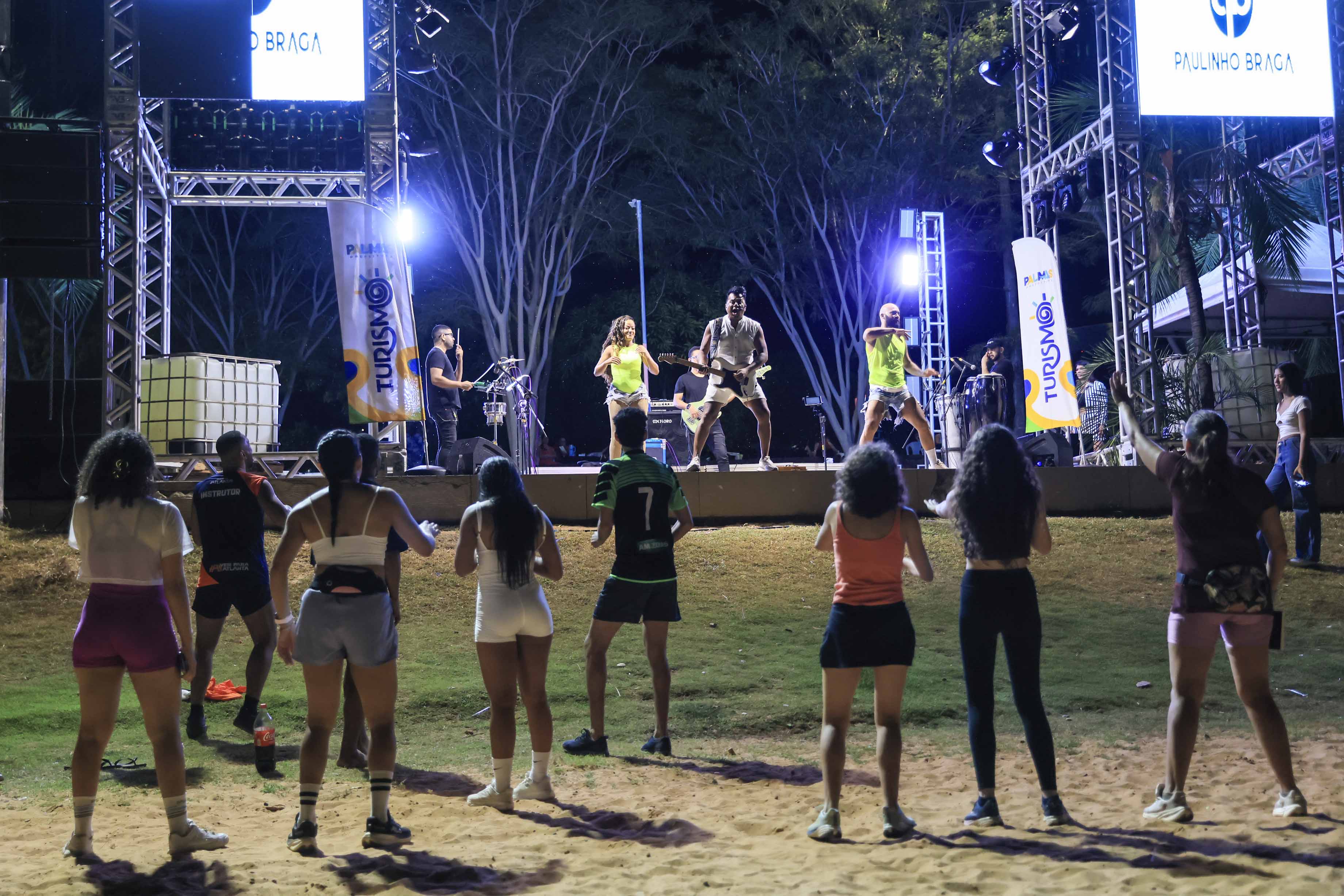 Palmas Férias 2026 oferece shows, dança e gastronomia nas praias da Capital