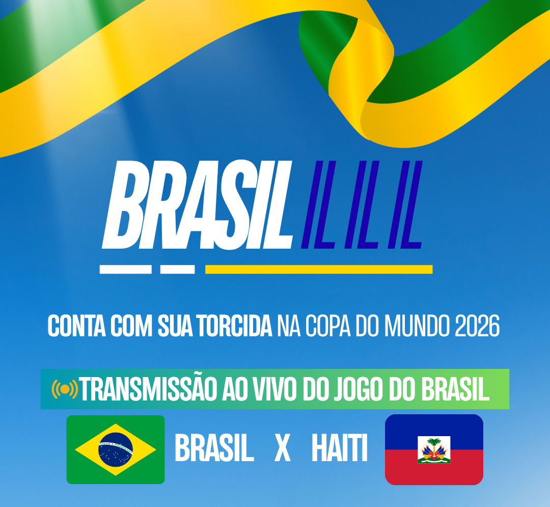 Jogo da seleção brasileira de futebol na Copa do Mundo será transmitido pela Prefeitura de Palmas no Espaço Cultural e no CEU das Artes