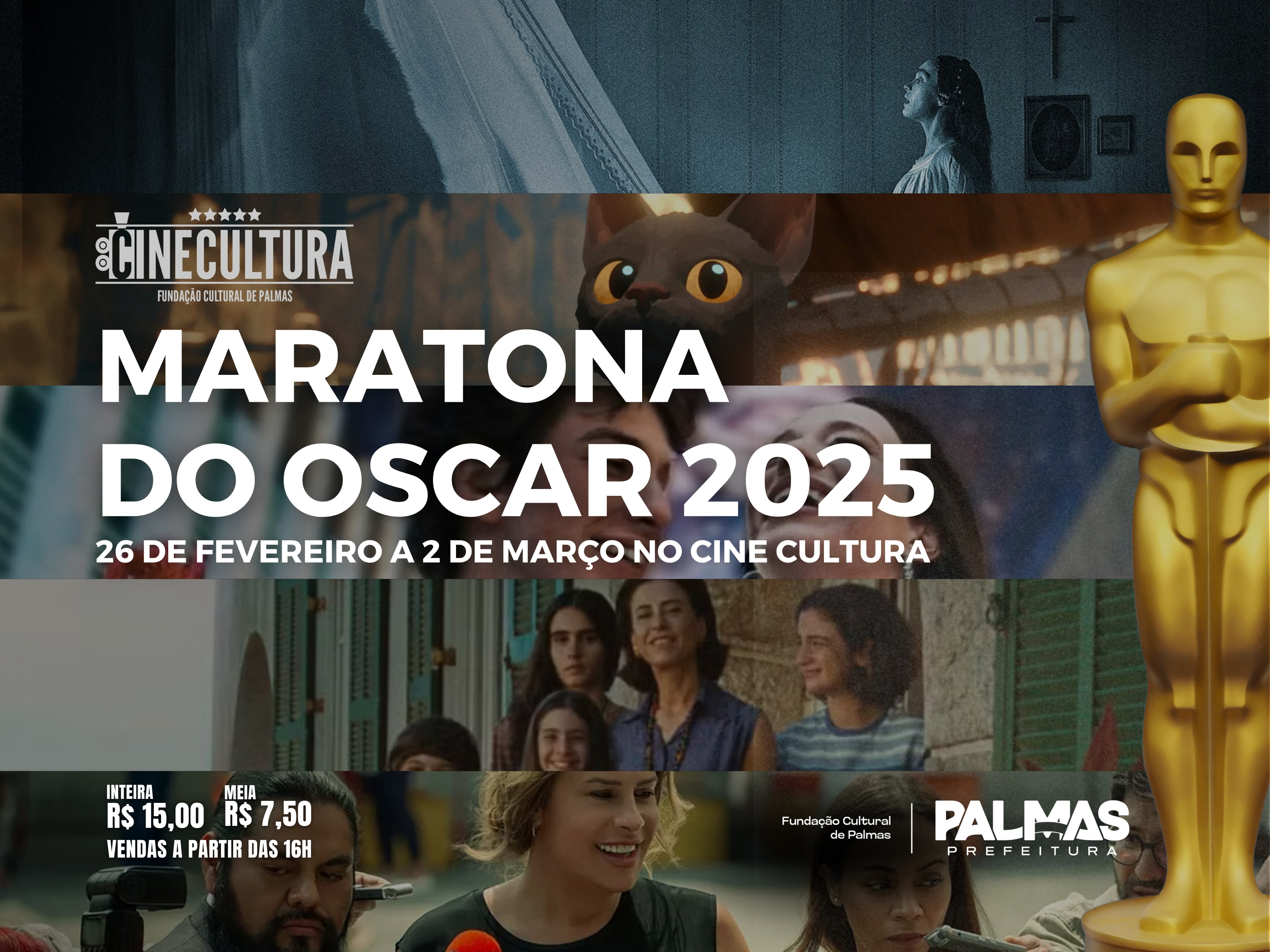 Os longas serão exibidos a partir desta quinta-feira, 27, e vão até domingo, 02 de março