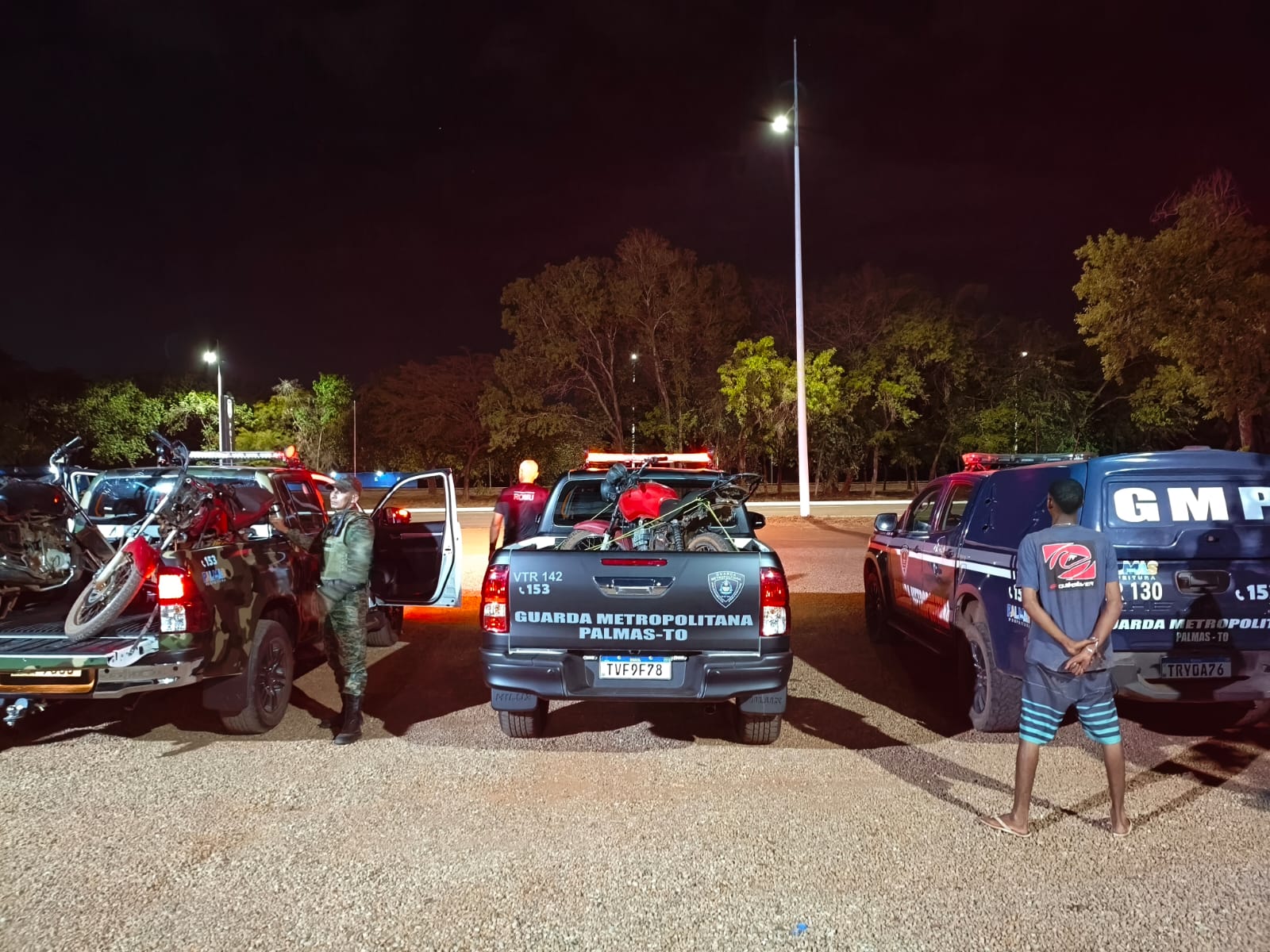 Guarda Metropolitana registra 98 ocorrências no último final de semana de setembro em Palmas