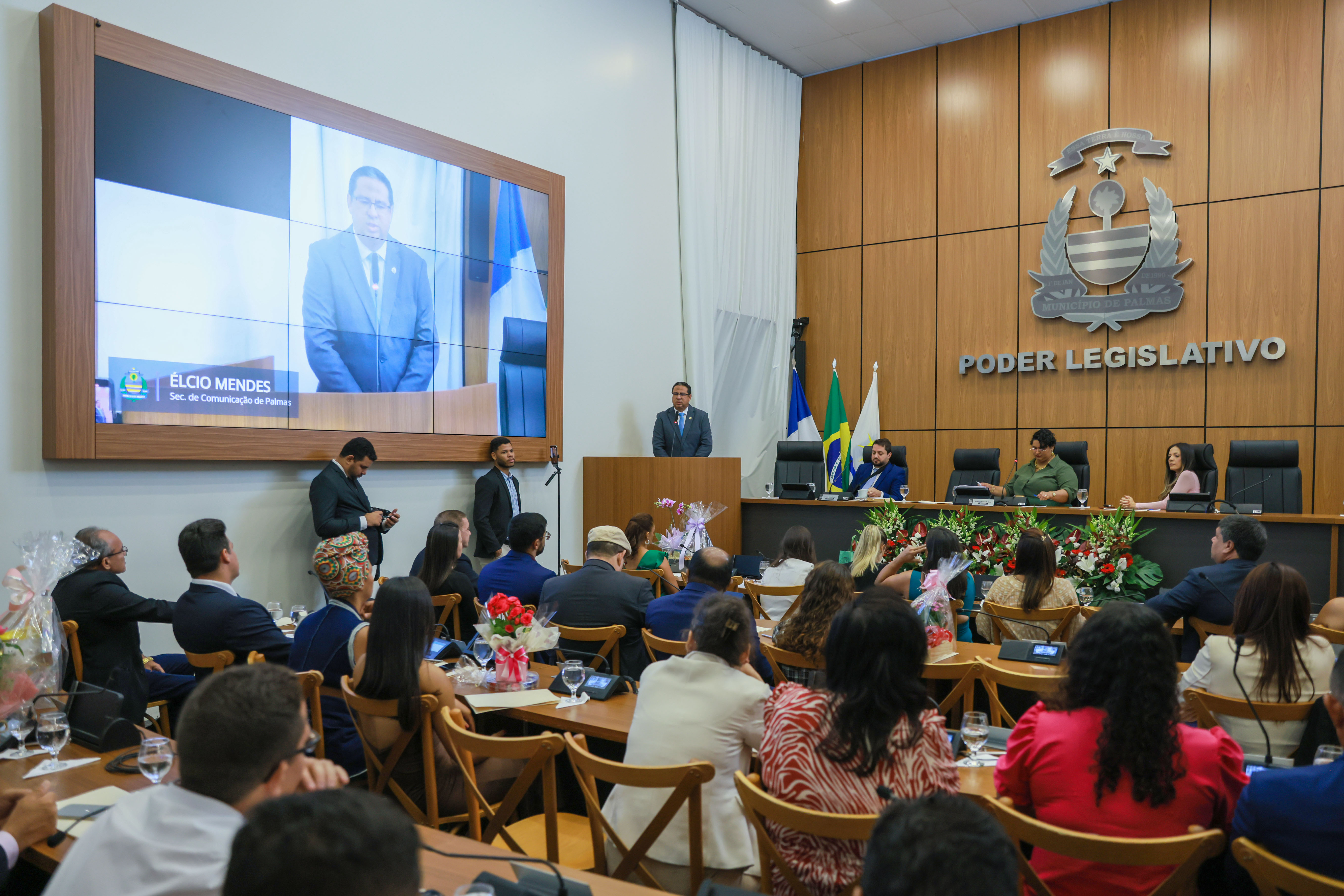 Câmara Municipal de Palmas promove sessão solene ao Dia do Jornalista