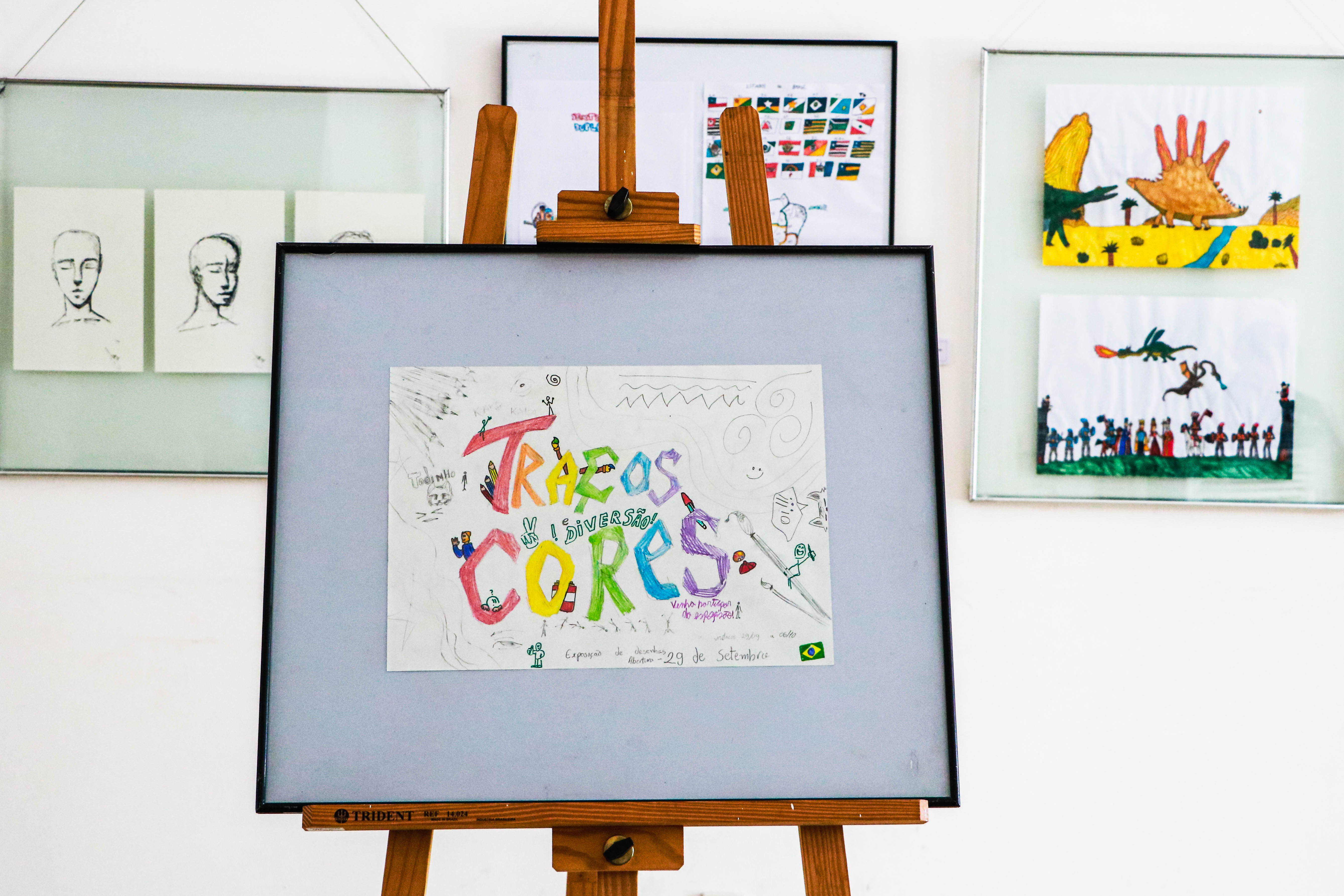 Fundação Cultural de Palmas expõe obras de alunos de cursos de iniciação artística do Centro de Criatividade