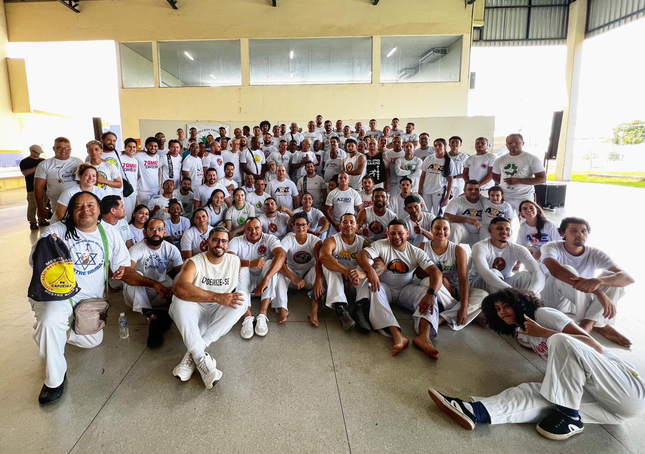 Com apoio da Prefeitura de Palmas, Capital sedia encontro de capoeiristas de 11 estados e 14 cidades do Tocantins