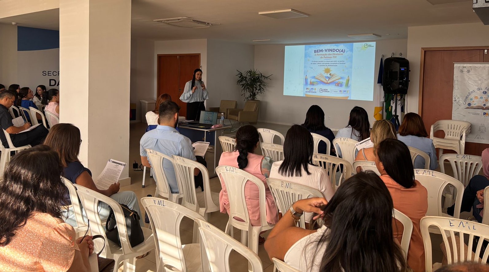 Educação Palmas e Associação Bem Comum iniciam formações estratégicas para fortalecer a alfabetização na rede municipal