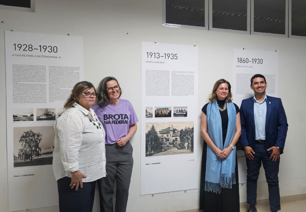 Fundação Cultural de Palmas participa da abertura da exposição ‘Villa Tugendhat: a invenção do espaço fluido moderno’