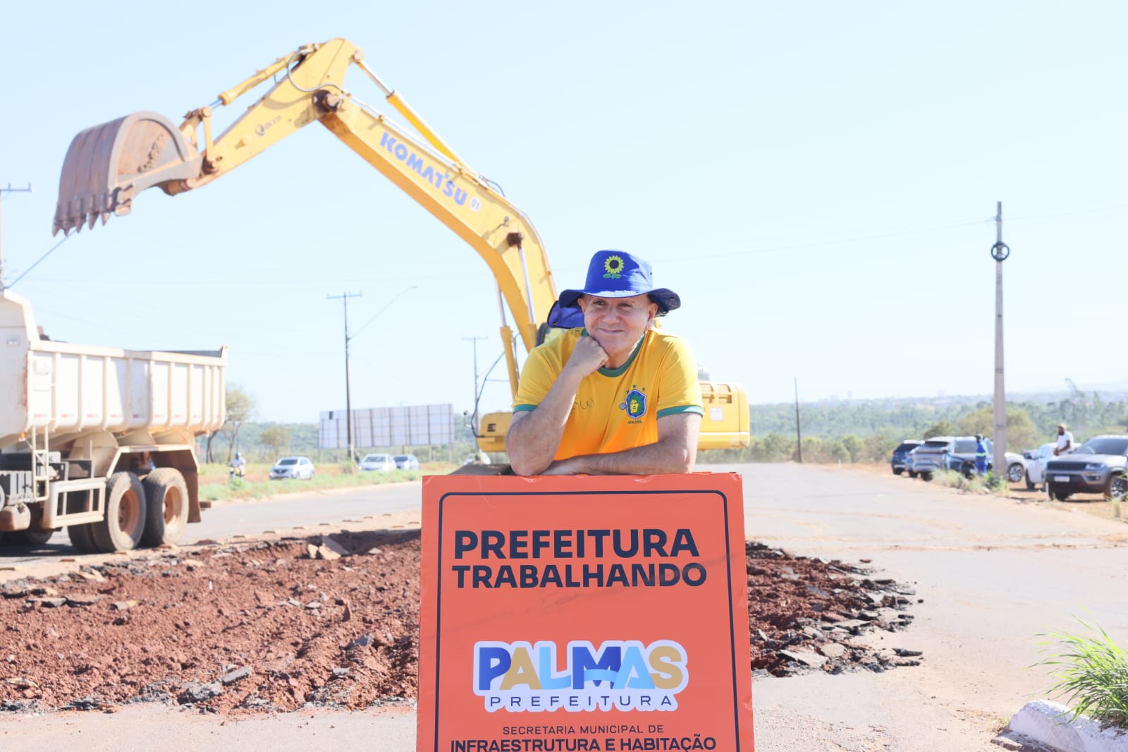 Prefeitura inicia obras de reestruturação e recapeamento da Avenida Siqueira Campos na região sul de Palmas