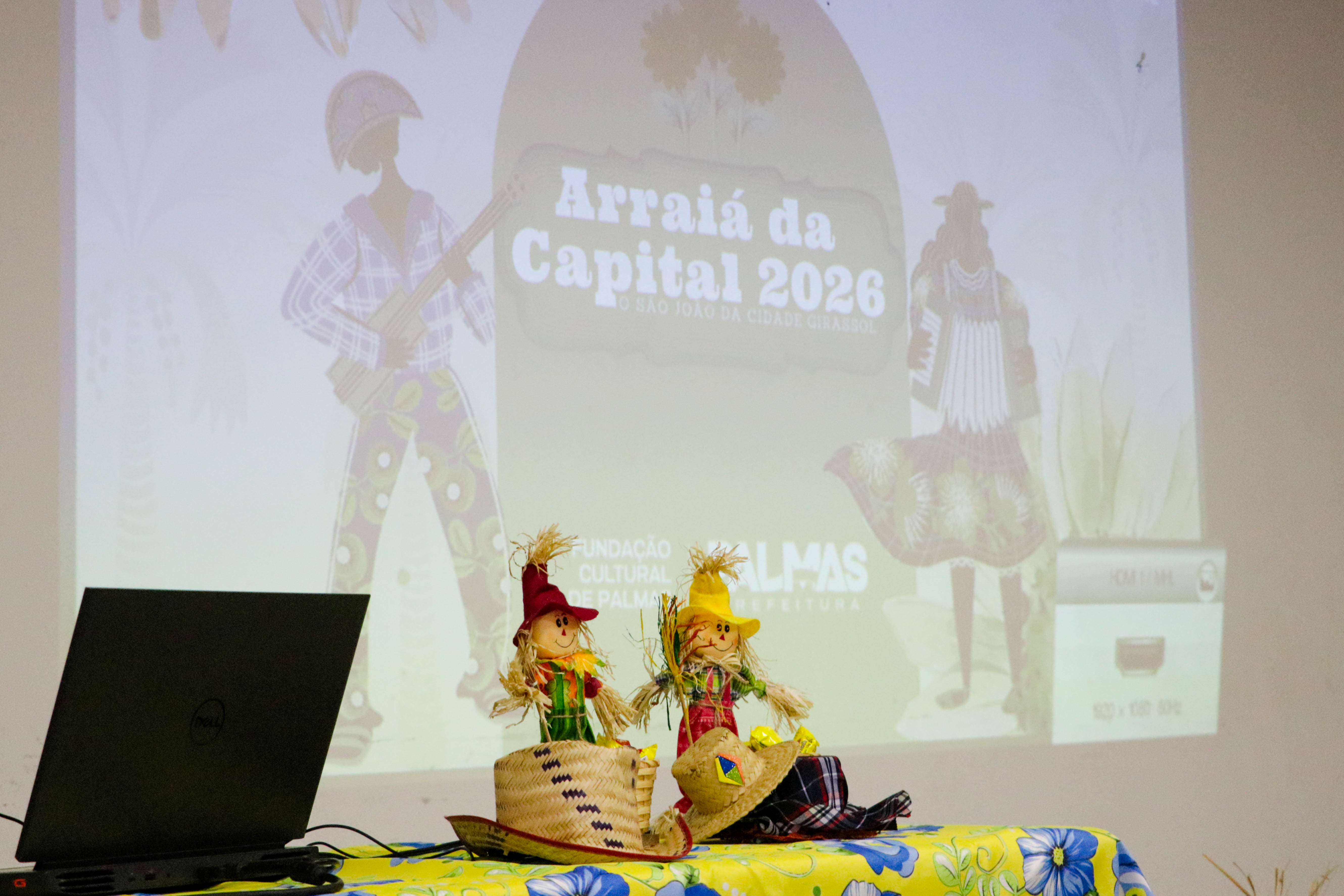Fundação Cultural de Palmas apresenta projeto inicial do 34º Arraiá da Capital a secretarias municipais
