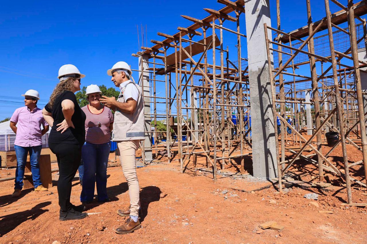 Gestores do Ministério da Saúde e Conselheiros visitam obras de R$ 74 milhões que vão ampliar rede municipal em Palmas