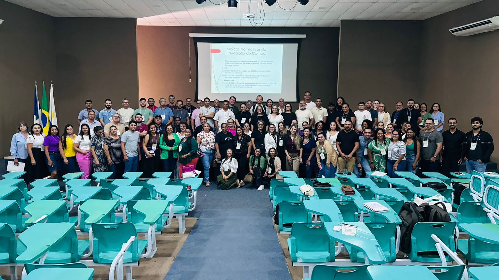 Educadores de escolas rurais de Palmas participam de formação do Programa Escola da Terra