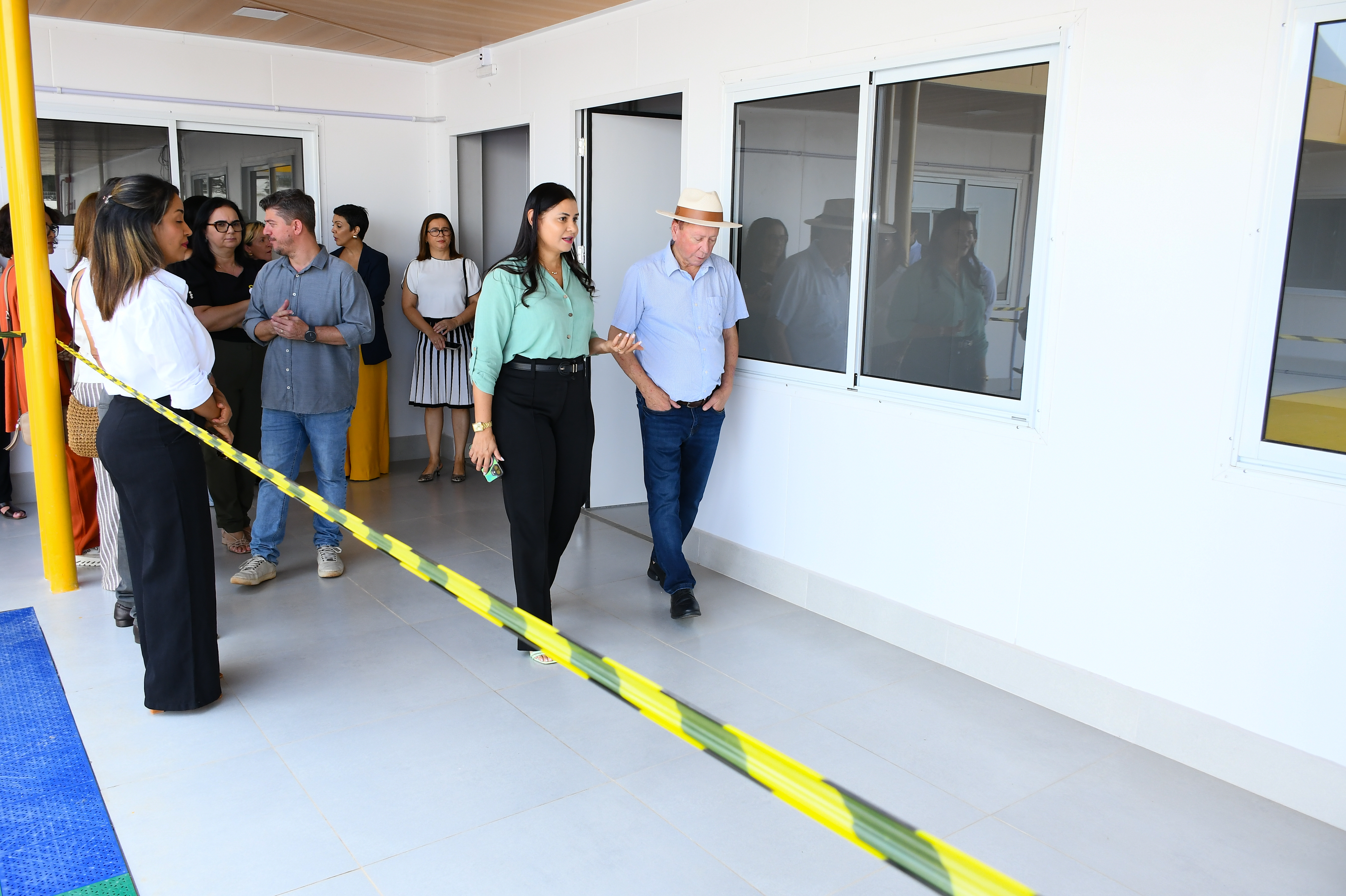 Em visita a Palmas, prefeito de Sinop (MT) conhece obra do Centro de Educação e Saúde Inclusiva