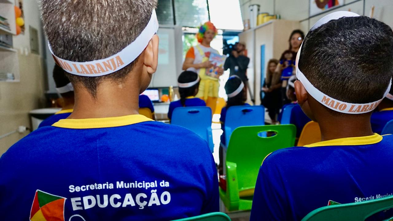 Ação educativa alcança cerca de 490 crianças matriculadas na unidade - Foto: Pedro Barbosa 