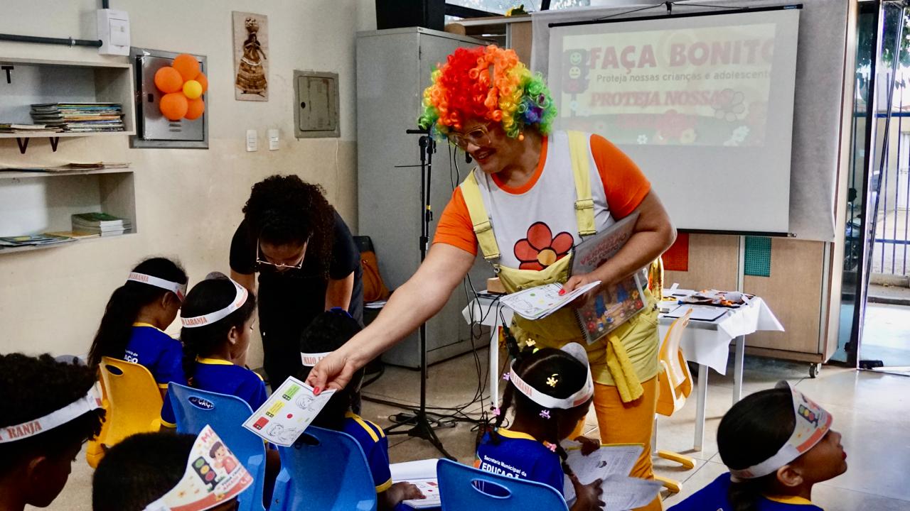 Projeto é desenvolvido pela professora Claudineia Carvalho que tem 28 anos de serviços prestados à educação de Palmas - Foto: Pedro Barbosa
