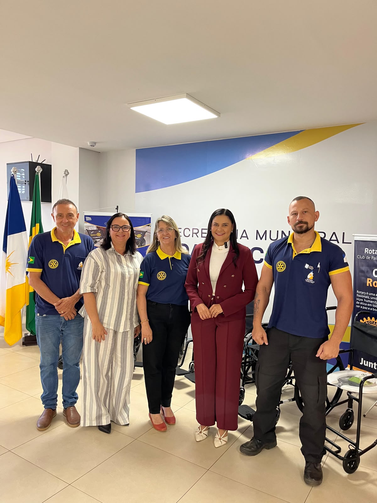 Ação é fruto da parceria entre a Semed e o Rotary Club de Palmas - Foto: João Antonio Morais
