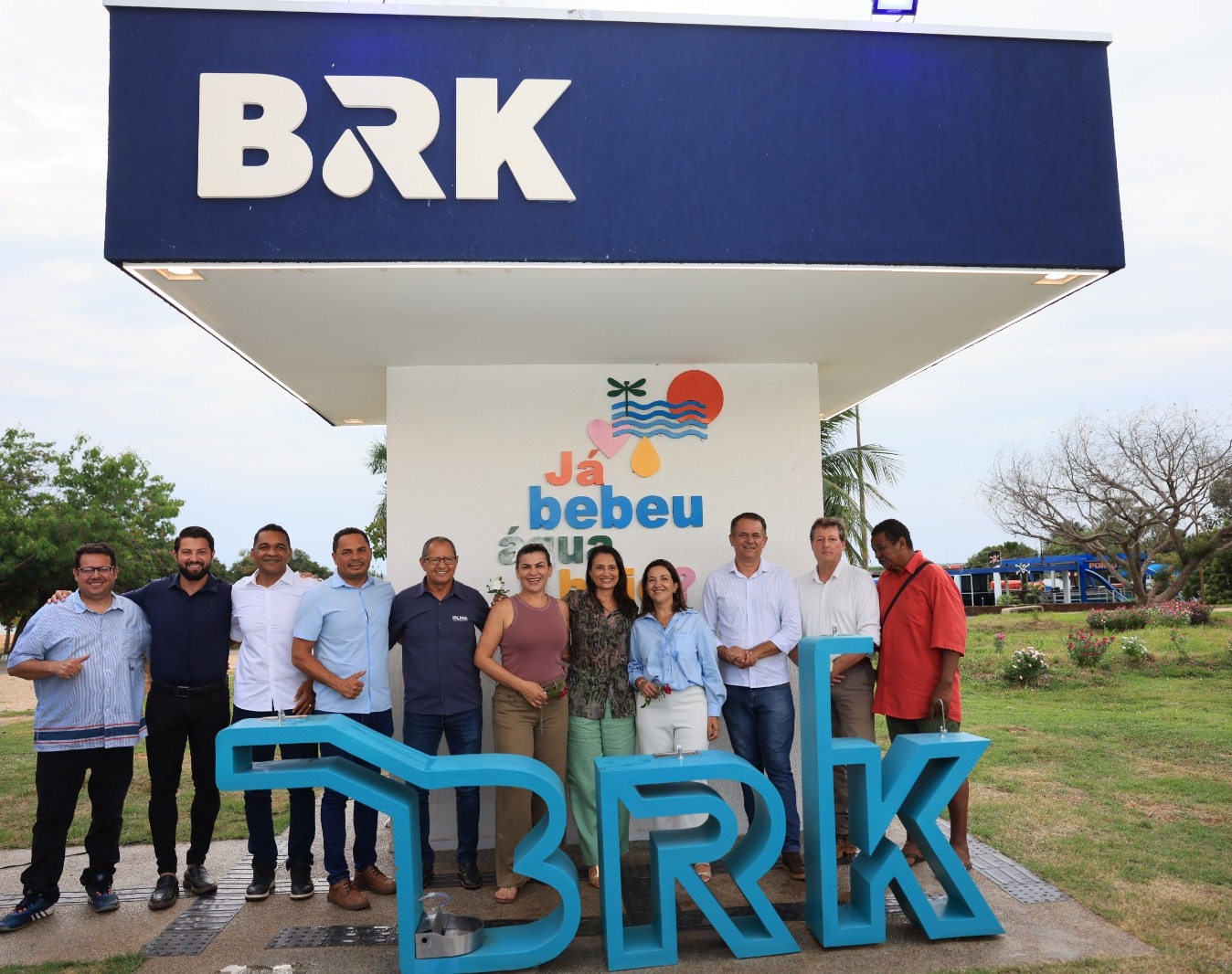 Prefeitura de Palmas e BRK Ambiental entregam primeiro ponto fixo de hidratação da Praia da Graciosa