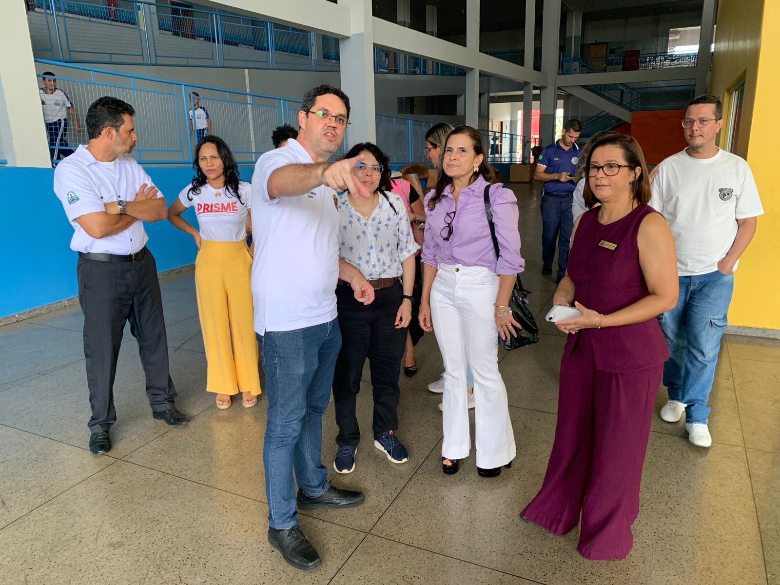 Prefeitura de Palmas recebe comitiva de Tocantinópolis e apresenta modelo de ensino integral da ETI Almirante Tamandaré