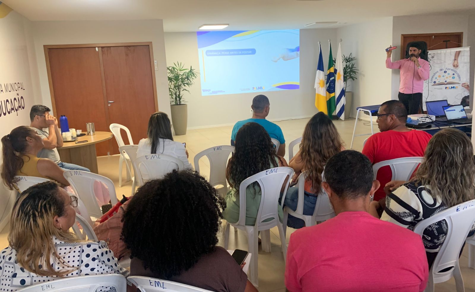 Educação de Palmas inicia ciclo de formações para professores e gestores da rede municipal