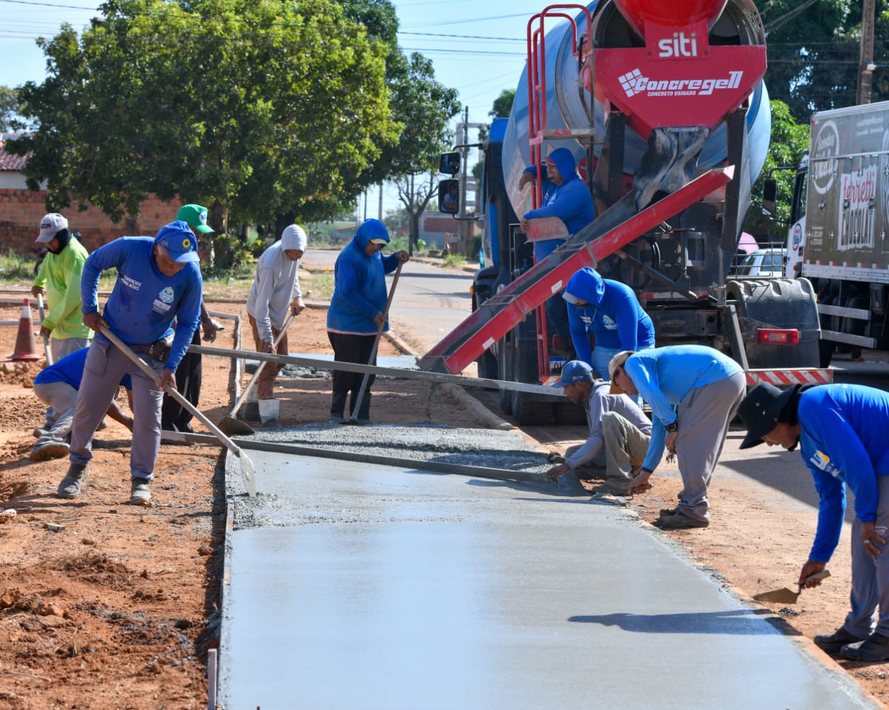 Prefeitura de Palmas inicia construção de nova praça no Jardim Taquari