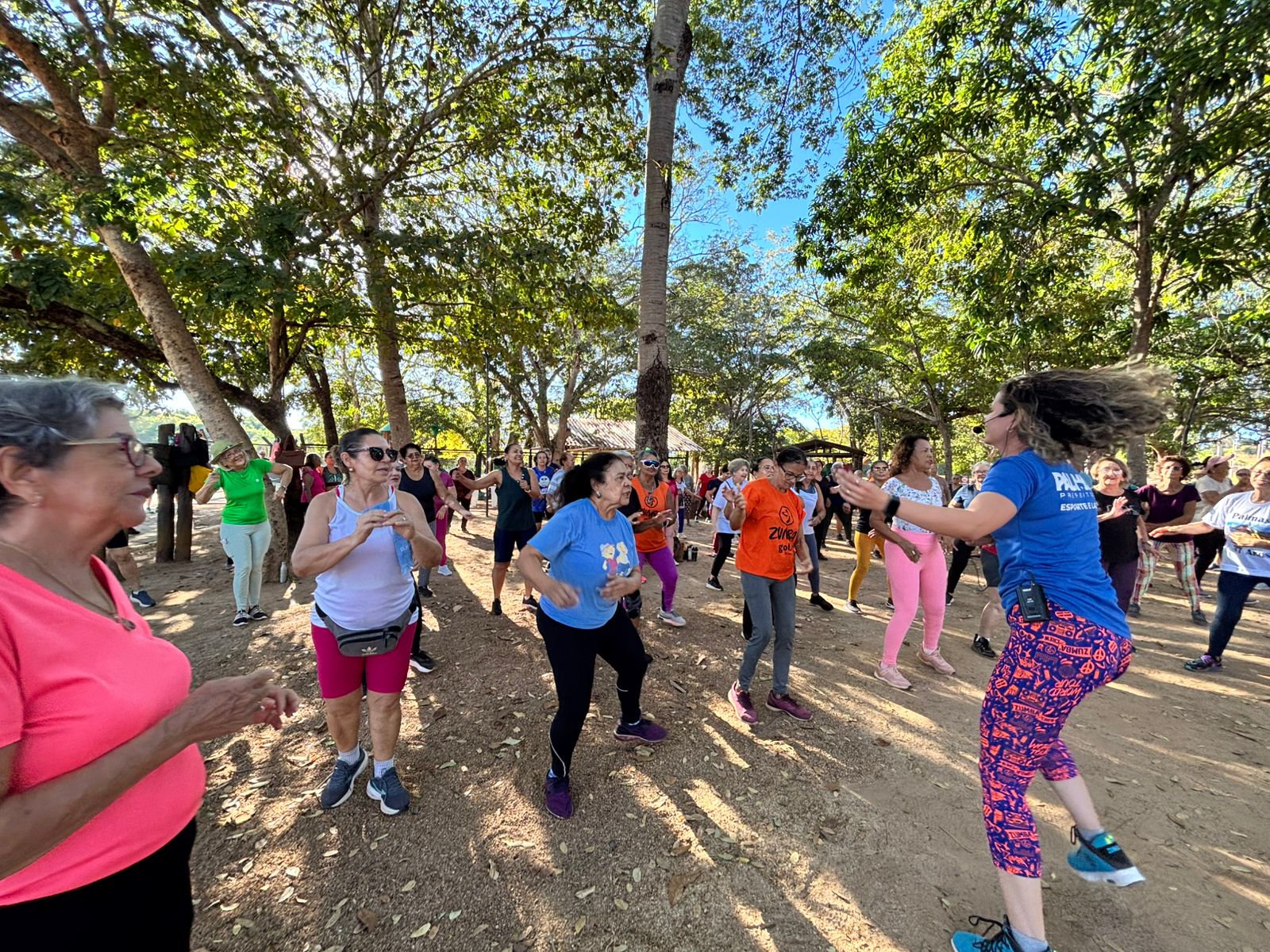 Parque da Pessoa Idosa promove aulão especial no Parque Cesamar