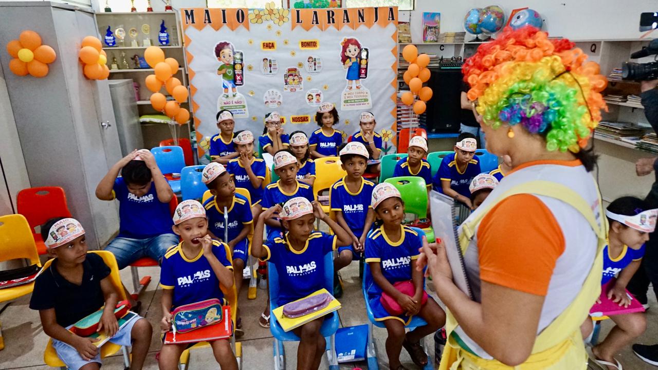 Escola da rede municipal de Palmas usa projeto lúdico para ensinar crianças como se prevenir de abuso infantil