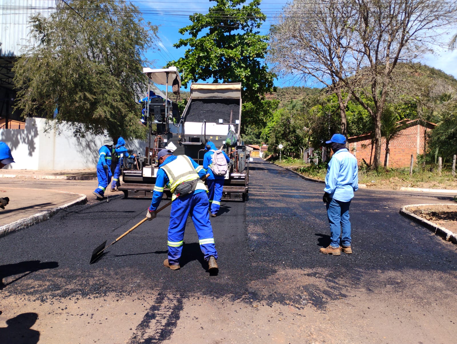 Prefeitura de Palmas inicia recapeamento de vias no Distrito de Taquaruçu