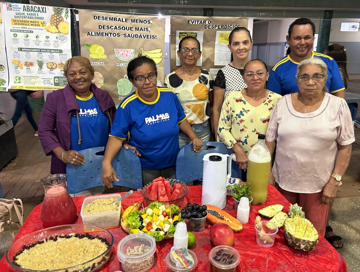 Escola Municipal Beatriz Rodrigues promove feira de alimentação saudável com aproveitamento de alimentos