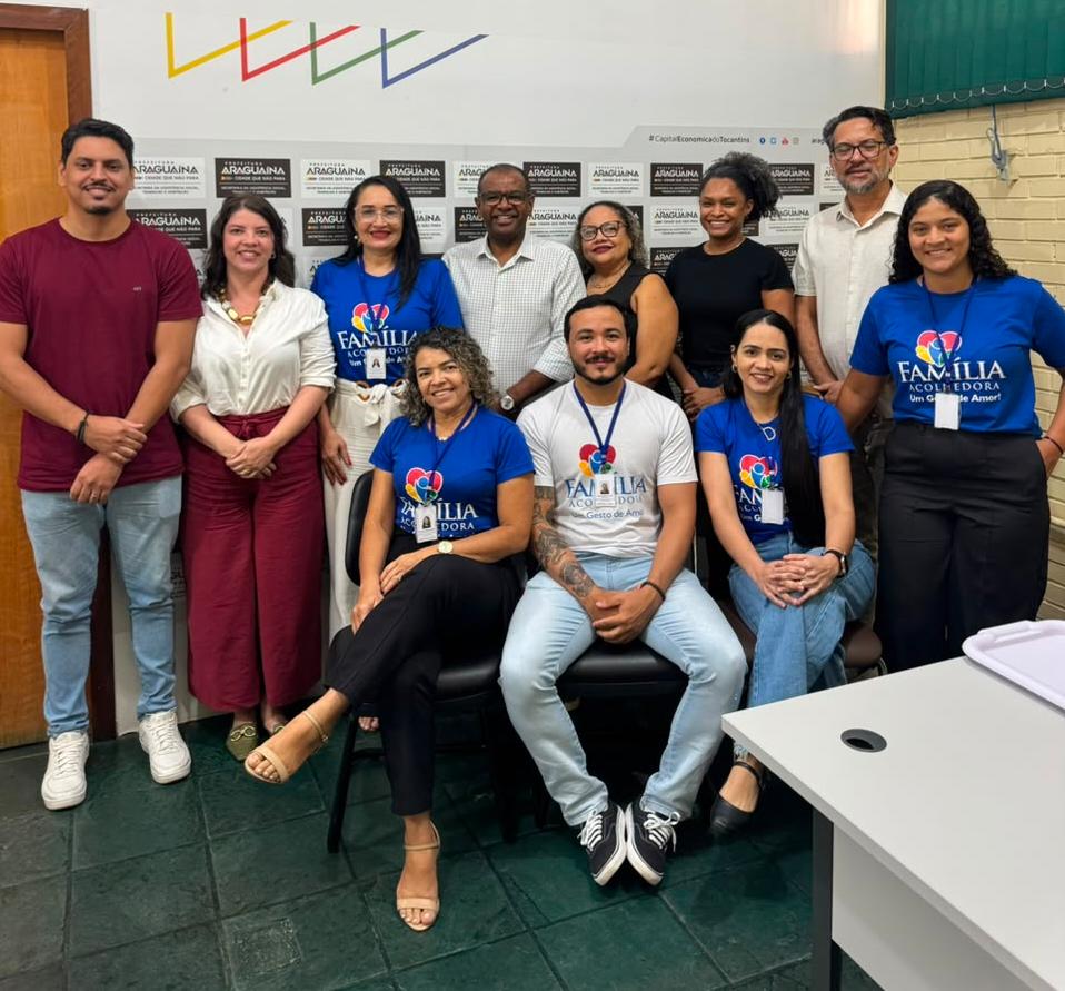 Desenvolvimento Social realiza intercâmbio técnico para fortalecer Serviço de Família Acolhedora em Palmas
