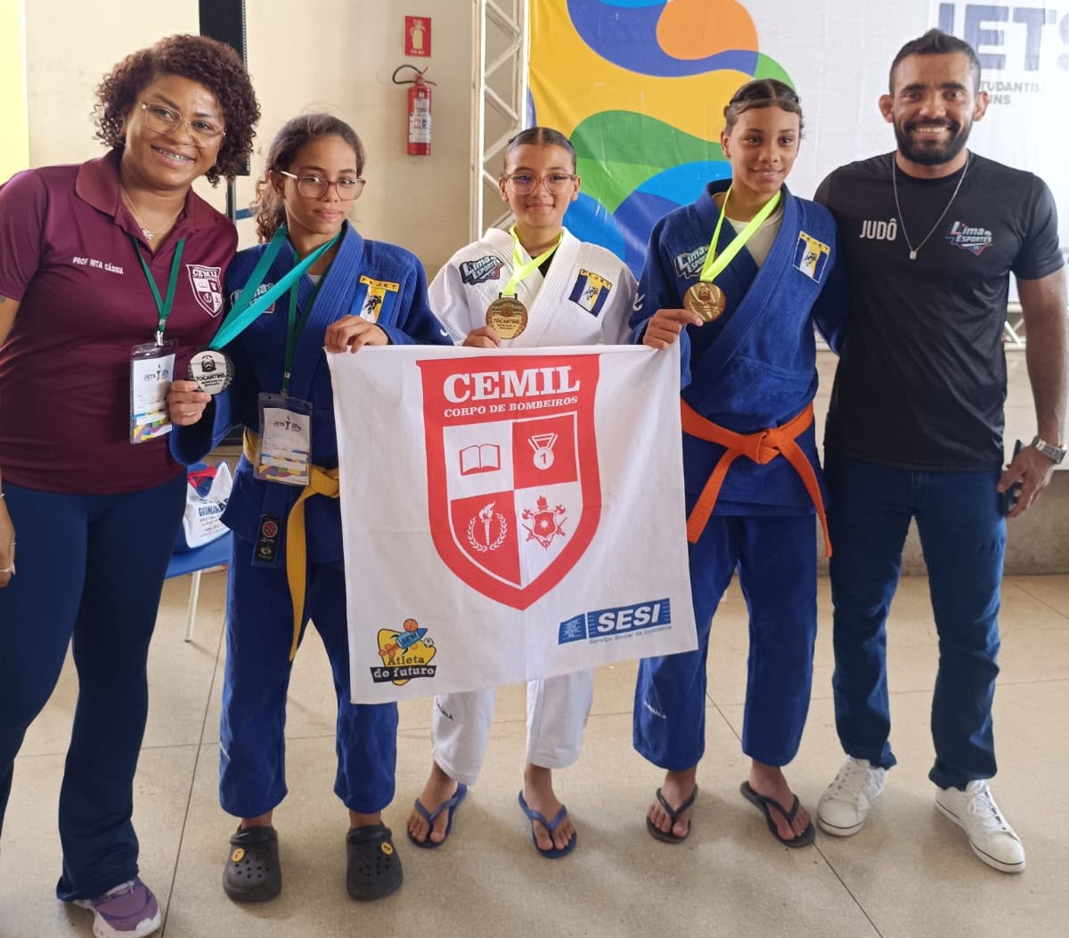 Estudantes de Palmas representam a rede municipal na etapa estadual dos Jets 2026