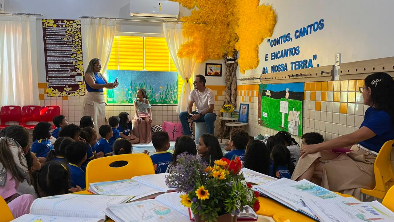 Cmei Sementes do Amanhã recebe projeto que aproxima crianças da cultura e das belezas do Tocantins