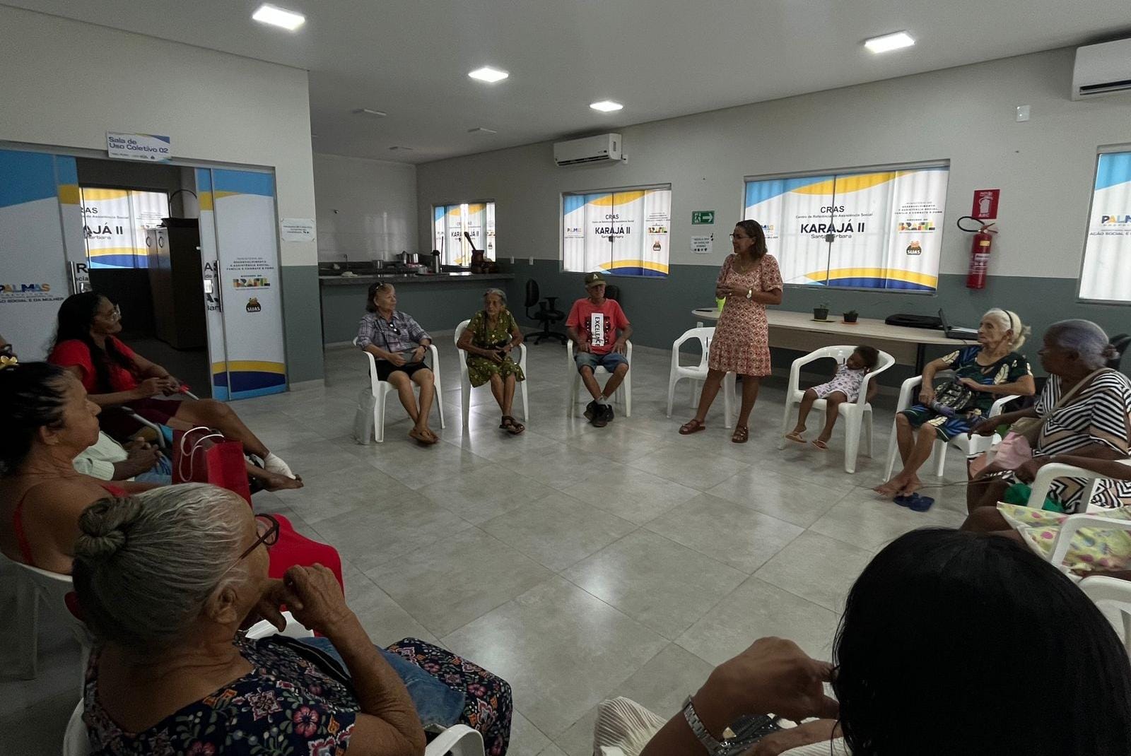 Cras Karajá II promove valorização da pessoa idosa com histórias e memórias