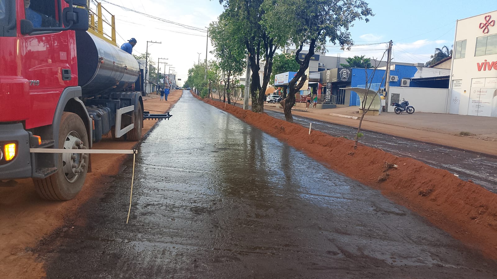 Trecho em obras na Avenida Tocantins está pronto para receber pavimentação asfáltica