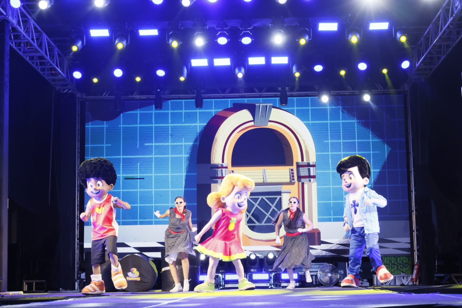 '3 Palavrinhas' encerra programação infantil do Festival Gastronômico de Taquaruçu com muita diversão
