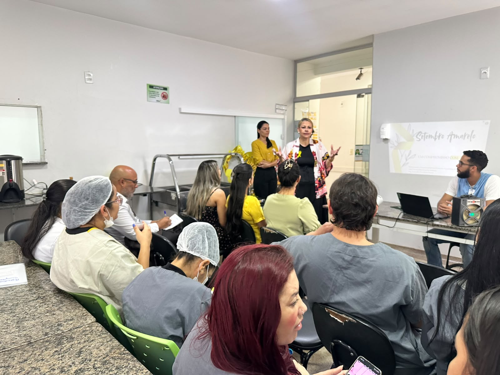 Funcionários das UPAs Norte e Sul participam de ações de valorização à vida
